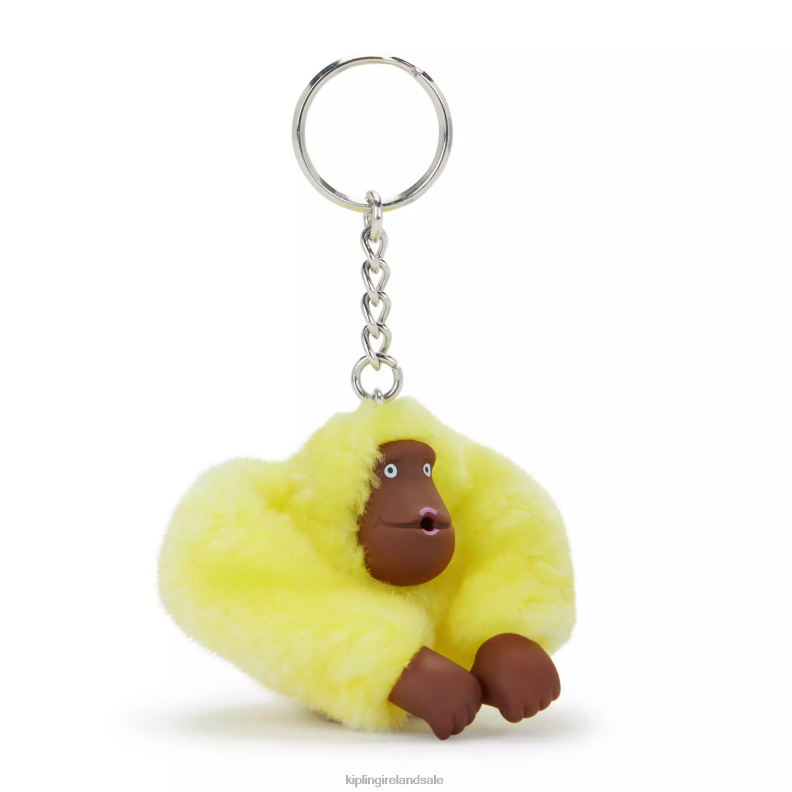 Keychains Sunlight Yellow Sven Small Monkey Keychain Women Kipling J6TNX665