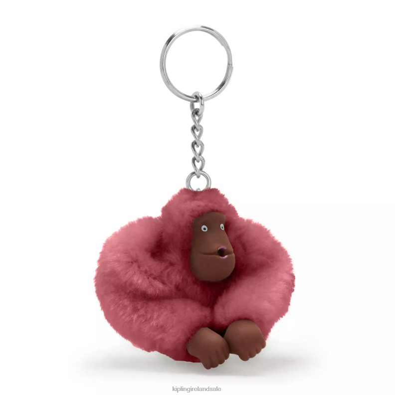 Keychains Sweet Pink Sven Monkey Keychain Women Kipling J6TNX696