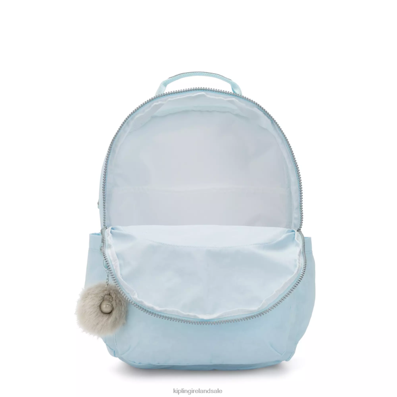Laptop Backpacks Bridal Blue Seoul Extra Large 17\ Laptop Backpack Women Kipling J6TNX450