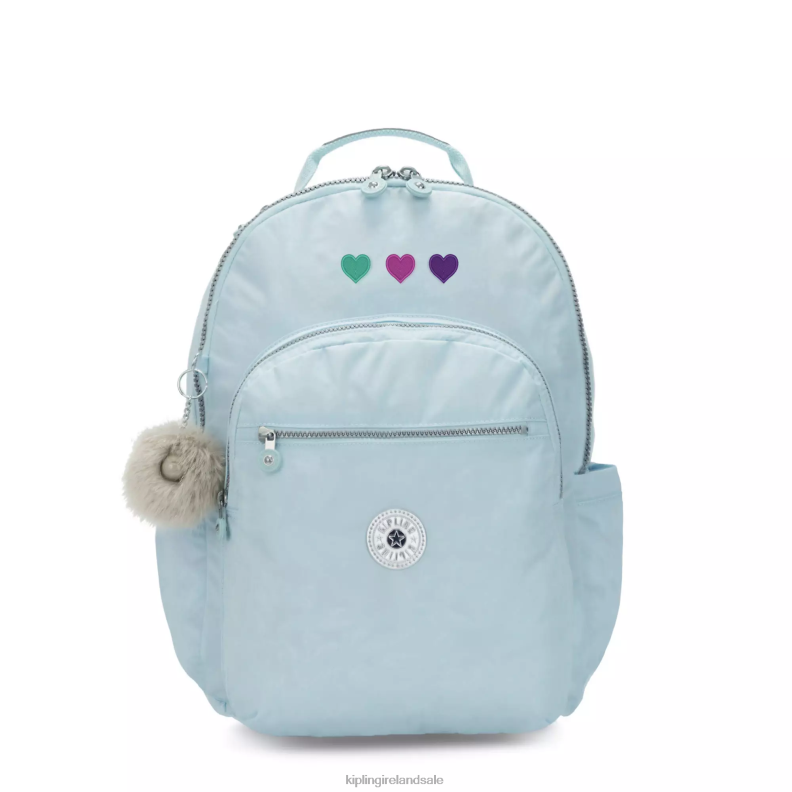 Laptop Backpacks Bridal Blue Seoul Extra Large 17\ Laptop Backpack Women Kipling J6TNX450
