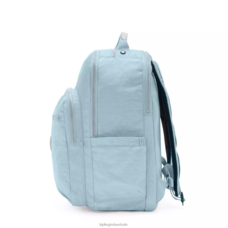 Laptop Backpacks Bridal Blue Seoul Extra Large 17\ Laptop Backpack Women Kipling J6TNX450