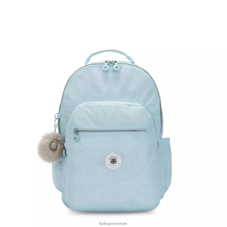 Laptop Backpacks Bridal Blue Seoul Large 15 Laptop Backpack Women Kipling J6TNX431