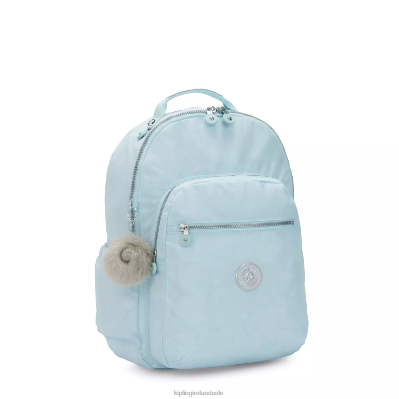 Laptop Backpacks Bridal Blue Seoul Large 15\ Laptop Backpack Women Kipling J6TNX431