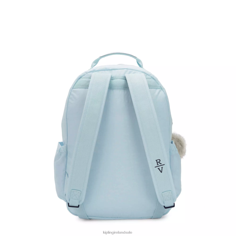 Laptop Backpacks Bridal Blue Seoul Large 15\ Laptop Backpack Women Kipling J6TNX431