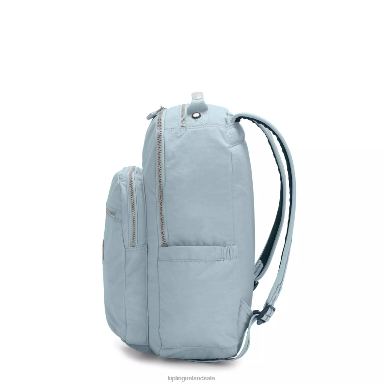 Laptop Backpacks Bridal Blue Seoul Large 15\ Laptop Backpack Women Kipling J6TNX431