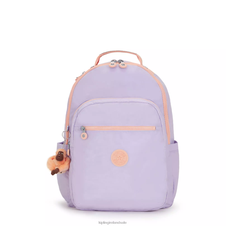 Laptop Backpacks Endless Lilac C Seoul Large 15 Laptop Backpack Women Kipling J6TNX434