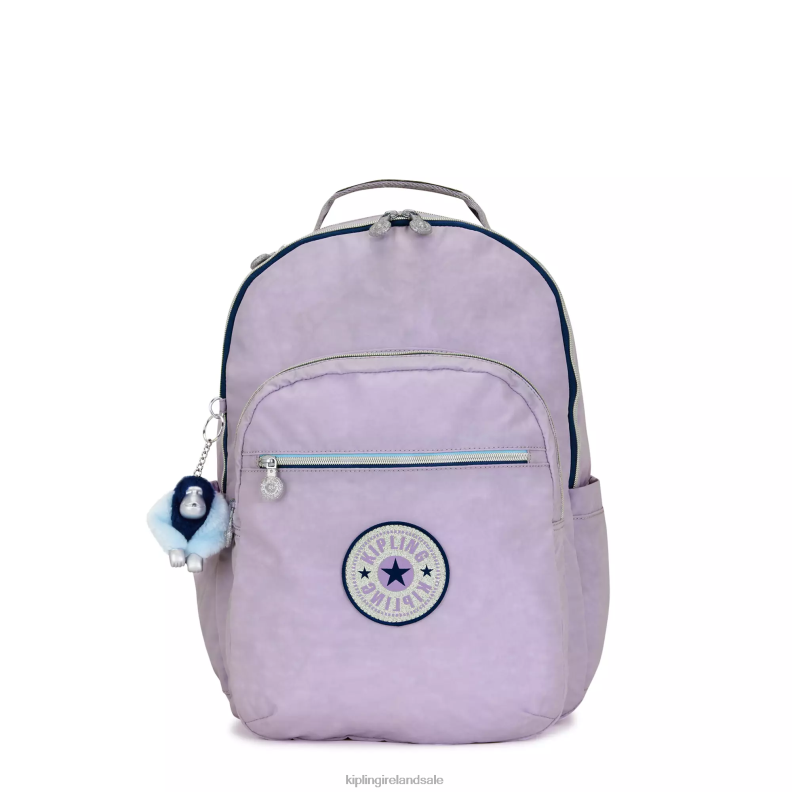 Laptop Backpacks Endless Lilac Fun Seoul Large 15 Laptop Backpack Women Kipling J6TNX445