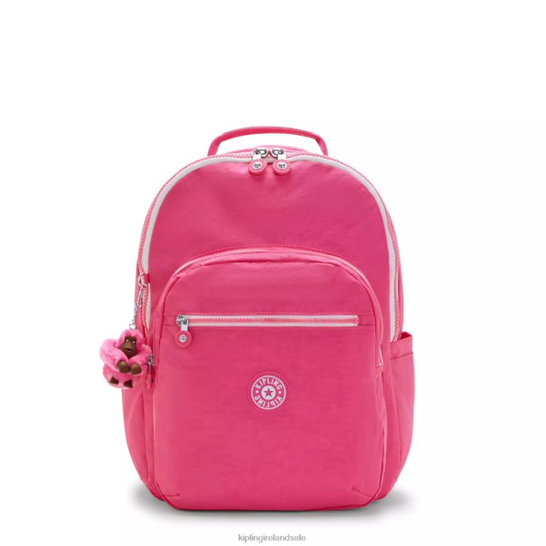 Laptop Backpacks Fresh Pink Seoul Large 15 Laptop Backpack Women Kipling J6TNX428