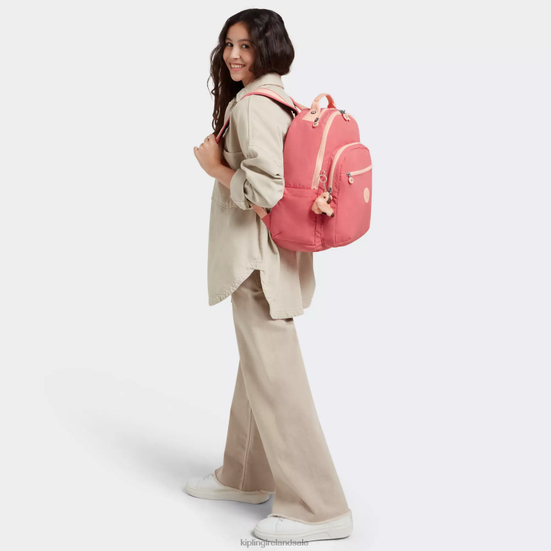 Laptop Backpacks Joyous Pink Seoul Large 15\ Laptop Backpack Women Kipling J6TNX433