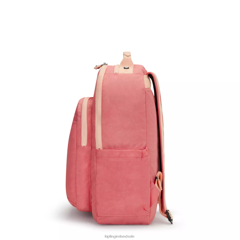 Laptop Backpacks Joyous Pink Seoul Large 15\ Laptop Backpack Women Kipling J6TNX433