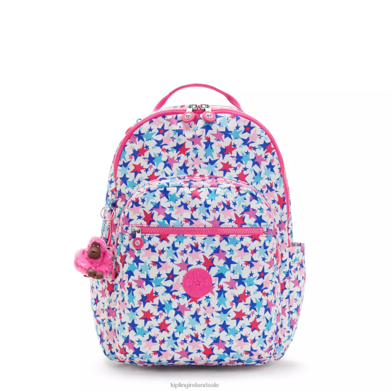 Laptop Backpacks Poppy Stars Seoul Large Printed 15 Laptop Backpack Women Kipling J6TNX462