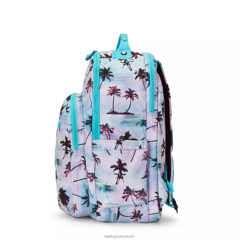 Laptop Backpacks Shadow Palm Print Seoul Extra Large Printed 17\ Laptop Backpack Women Kipling J6TNX453