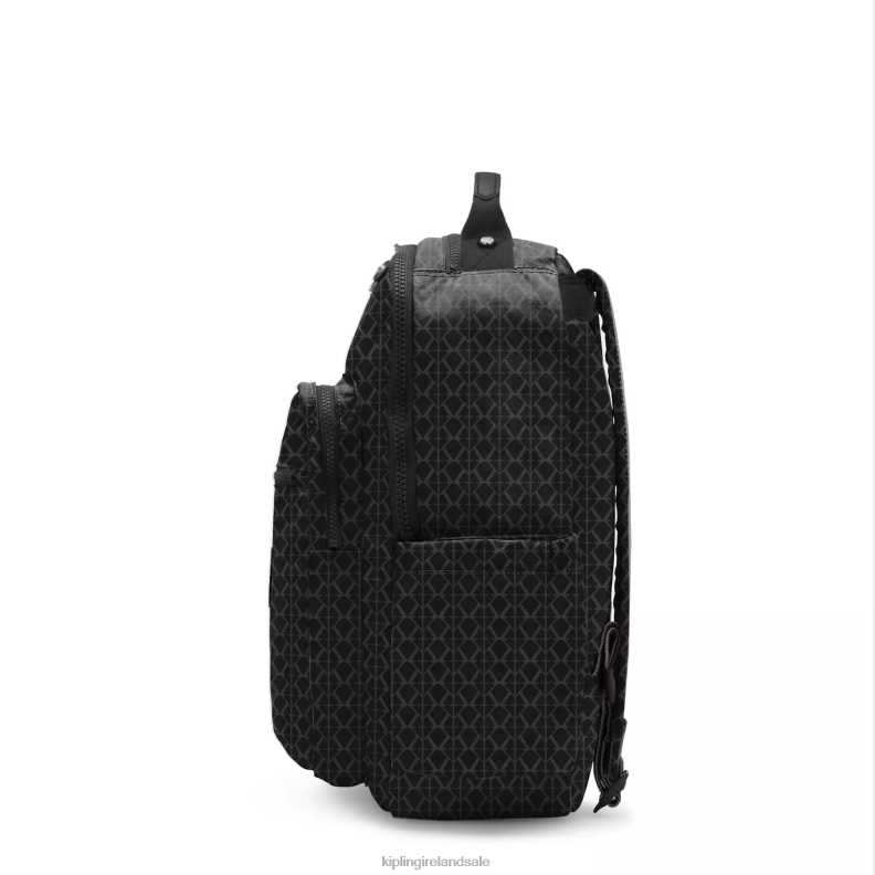 Laptop Backpacks Signature Embossed Seoul Large Printed 15\ Laptop Backpack Women Kipling J6TNX369