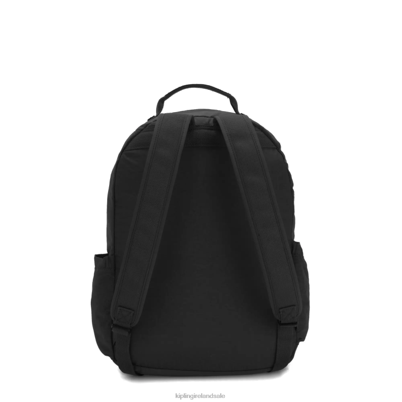 Laptop Backpacks True Black Tonal Seoul Large 15\ Laptop Backpack Women Kipling J6TNX476
