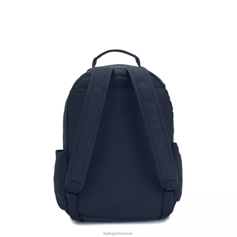 Laptop Backpacks True Blue Tonal Seoul Large 15\ Laptop Backpack Women Kipling J6TNX470