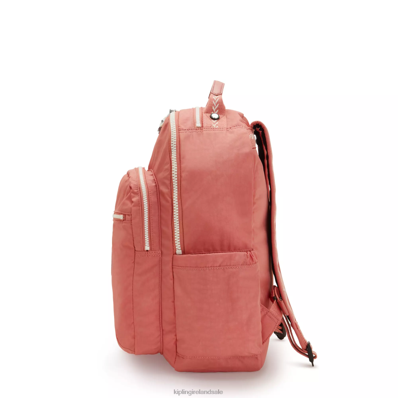 Laptop Backpacks Vintage Pink Seoul Large 15\ Laptop Backpack Women Kipling J6TNX475