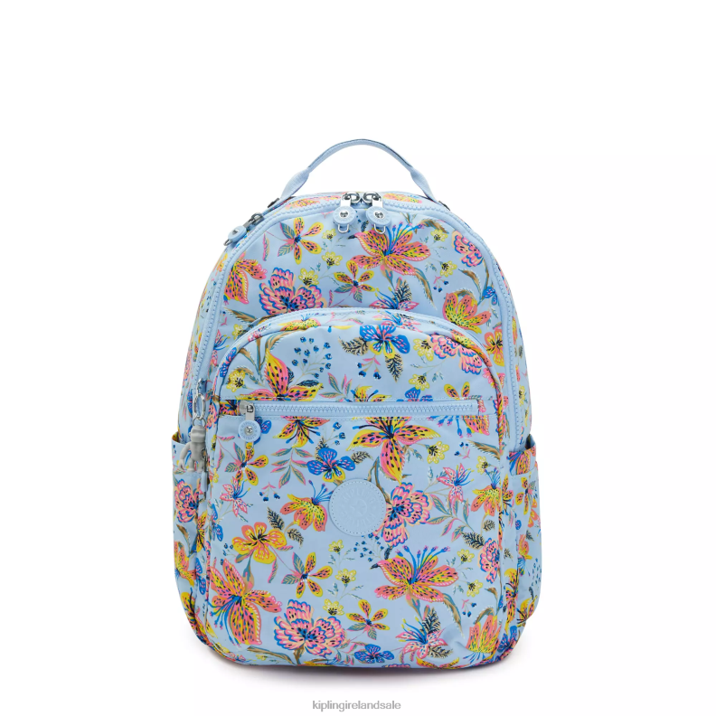Laptop Backpacks Wild Flowers Seoul Large Printed 15 Laptop Backpack Women Kipling J6TNX346