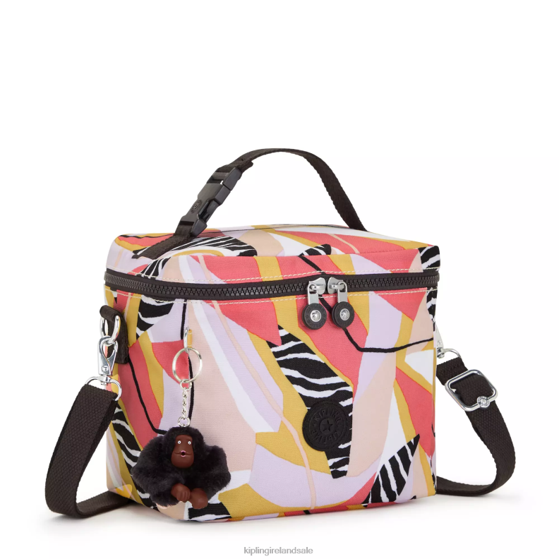 Lunch Bags Abstract Leave Graham Printed Lunch Bag Women Kipling J6TNX624