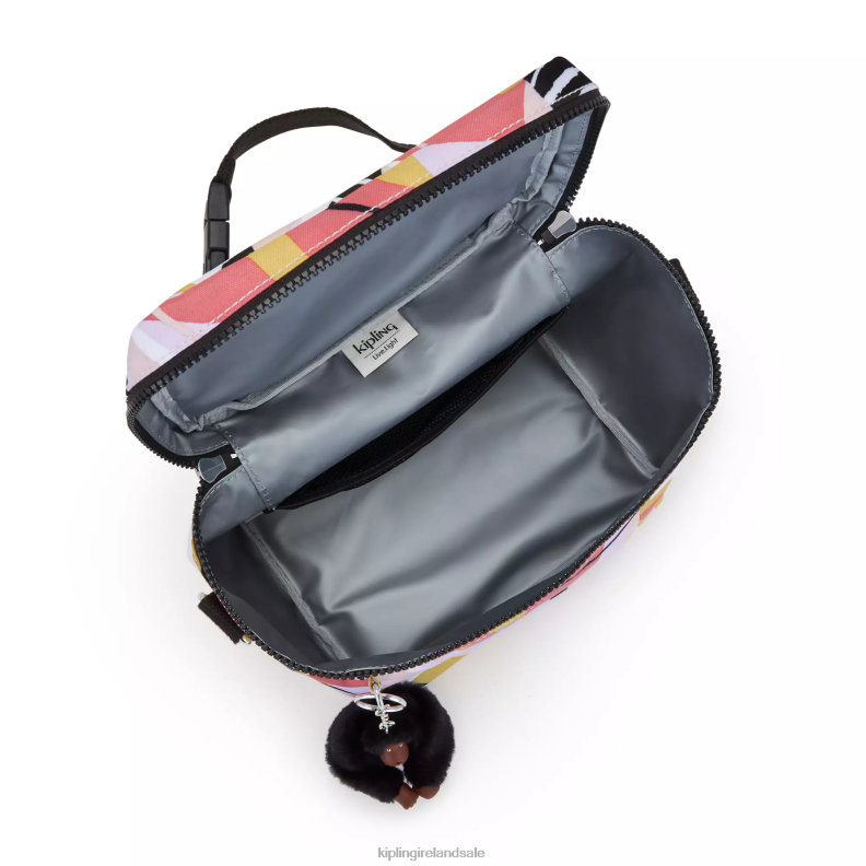 Lunch Bags Abstract Leave Graham Printed Lunch Bag Women Kipling J6TNX624