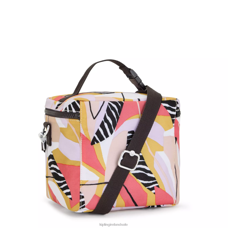 Lunch Bags Abstract Leave Graham Printed Lunch Bag Women Kipling J6TNX624