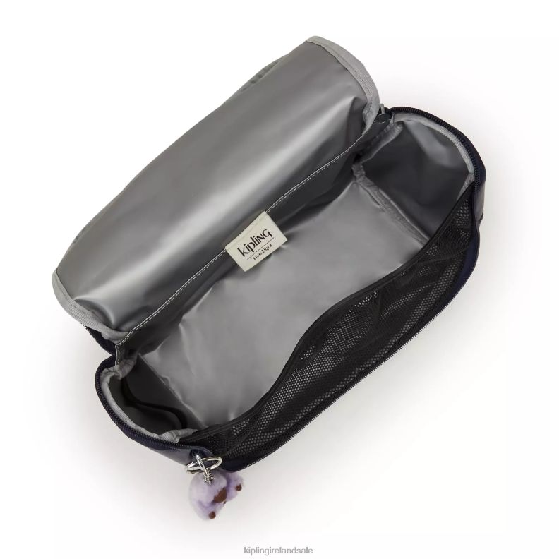Lunch Bags Admiral Blue New Kichirou Metallic Lunch Bag Women Kipling J6TNX654
