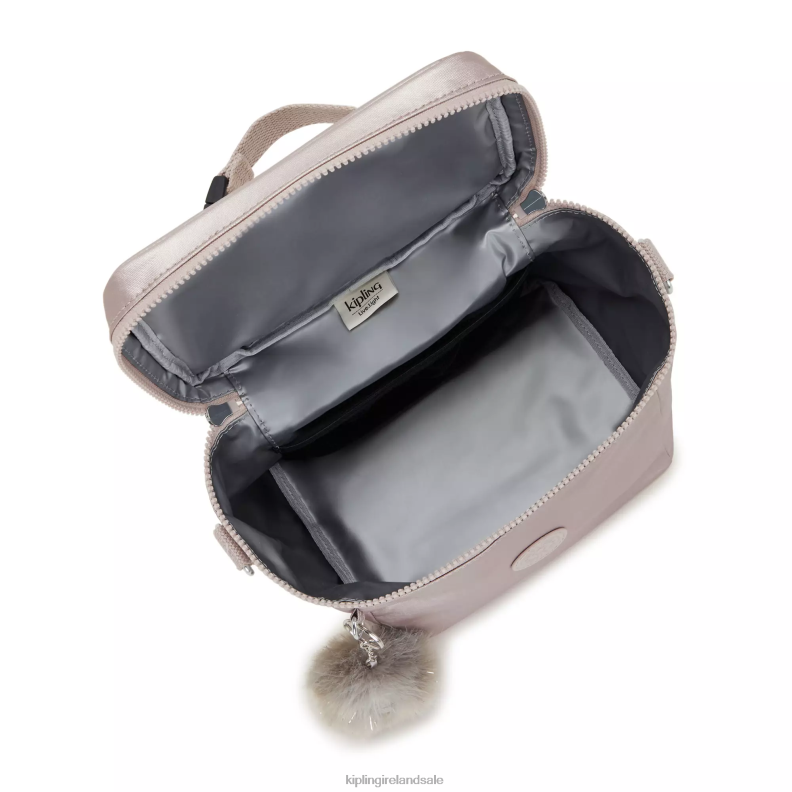Lunch Bags Metallic Rose Graham Metallic Lunch Bag Women Kipling J6TNX649