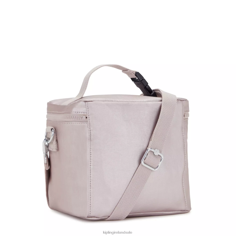 Lunch Bags Metallic Rose Graham Metallic Lunch Bag Women Kipling J6TNX649