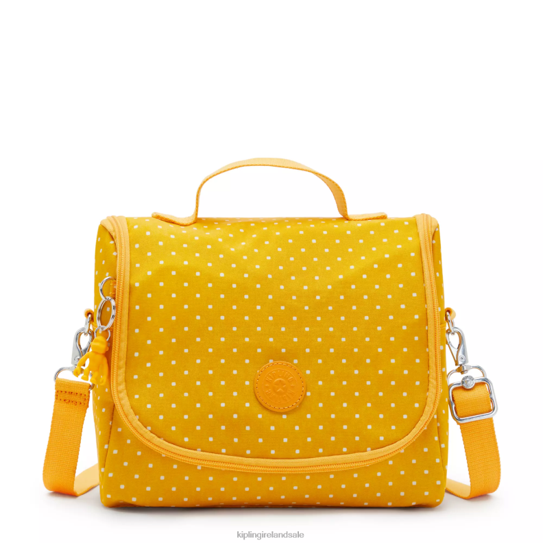 Lunch Bags Soft Dot Yellow New Kichirou Printed Lunch Bag Women Kipling J6TNX637
