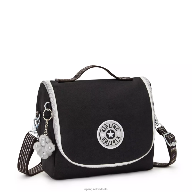 Lunch Bags True Black Fun New Kichirou Lunch Bag Women Kipling J6TNX645