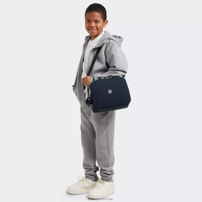 Lunch Bags True Blue Grey Miyo Lunch Bag Women Kipling J6TNX631