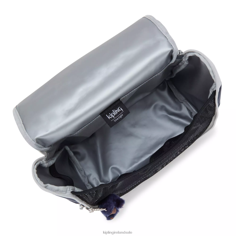 Lunch Bags True Blue Grey New Kichirou Kichirou Lunch Bag Women Kipling J6TNX657