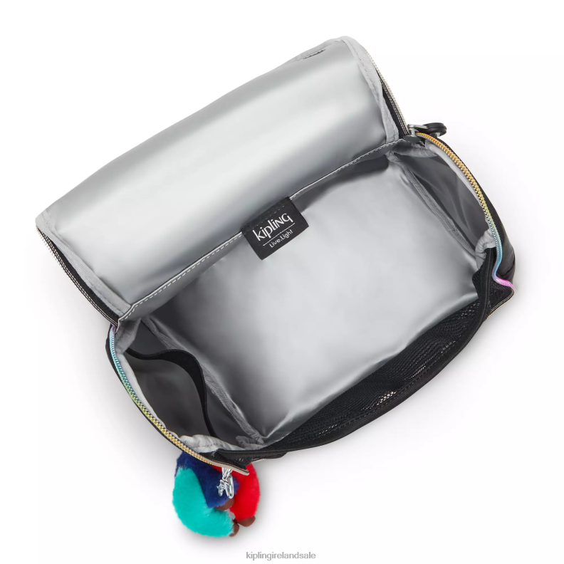 Lunch Bags Truly Black Rainbow Kichirou Lunch Bag Women Kipling J6TNX656