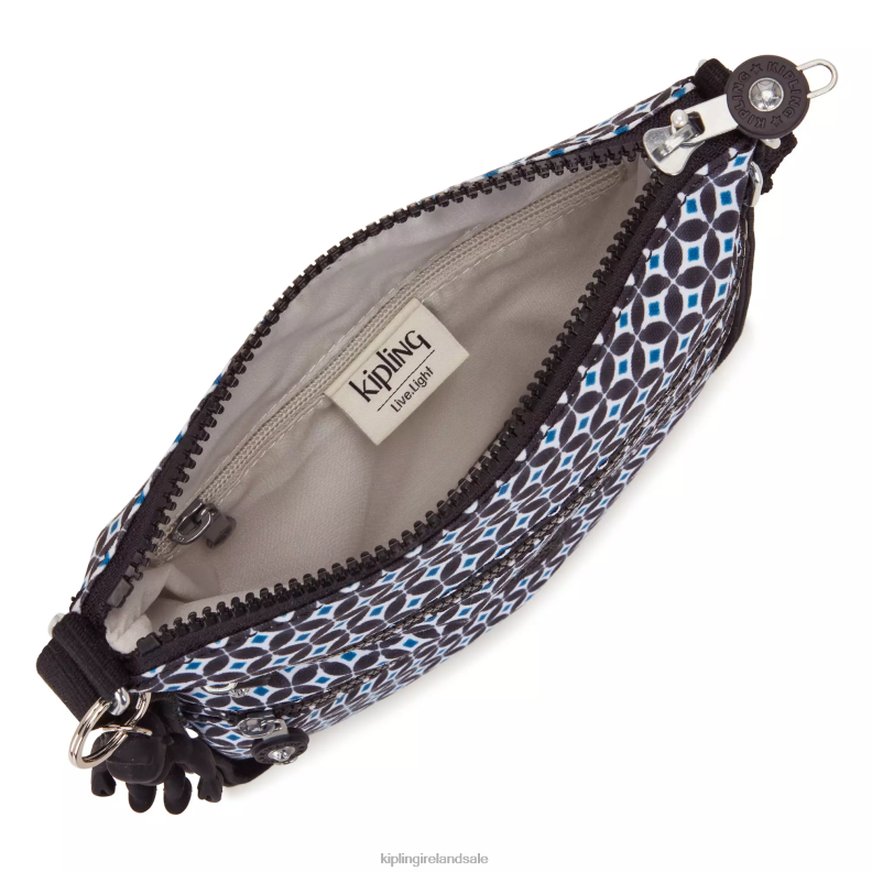 Mini Bags Blackish Tile Keiko Printed Crossbody Mini Bag Women Kipling J6TNX8