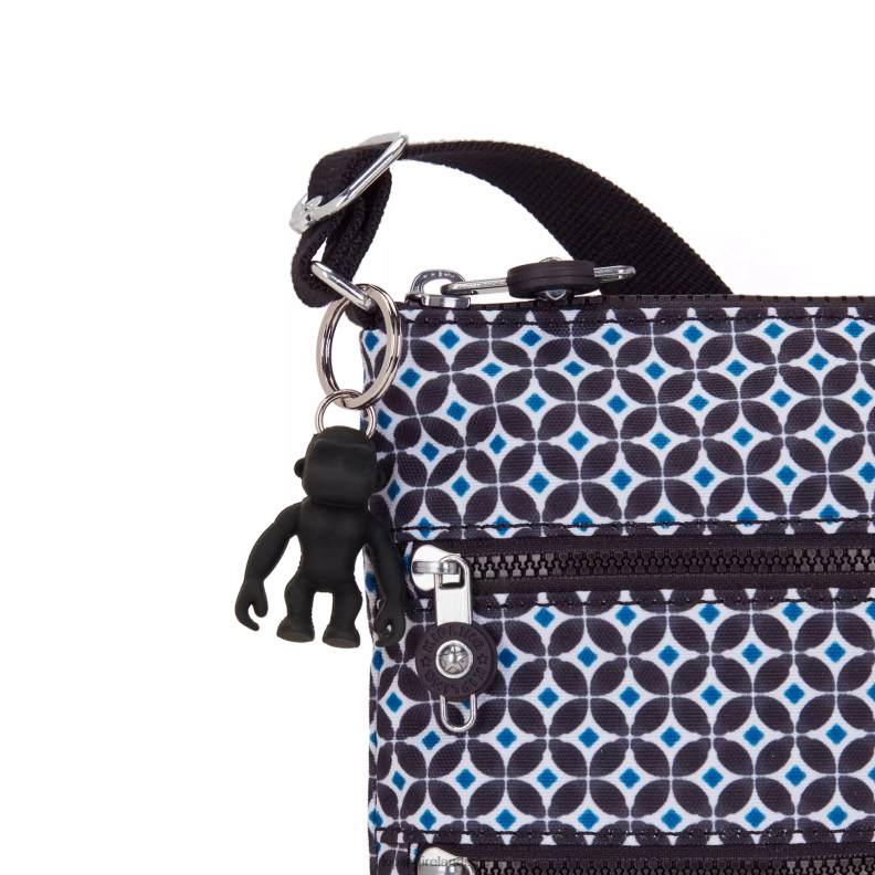 Mini Bags Blackish Tile Keiko Printed Crossbody Mini Bag Women Kipling J6TNX8