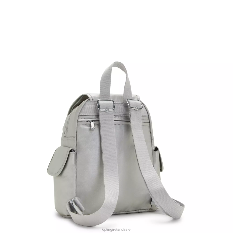 Mini Bags Bright Metallic City Pack Mini Metallic Backpack Women Kipling J6TNX388