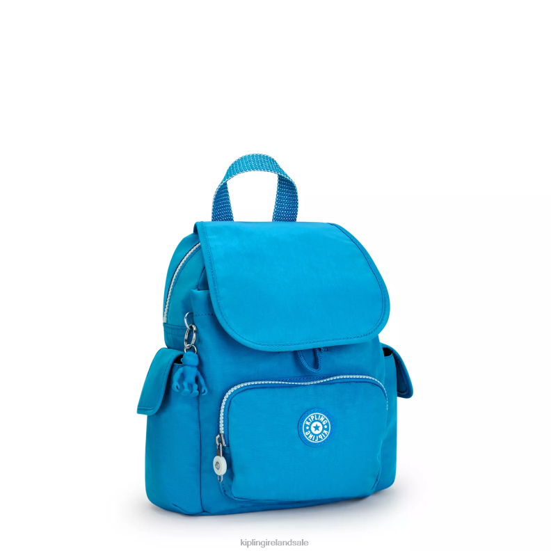 Mini Bags Eager Blue City Pack Mini Backpack Women Kipling J6TNX414