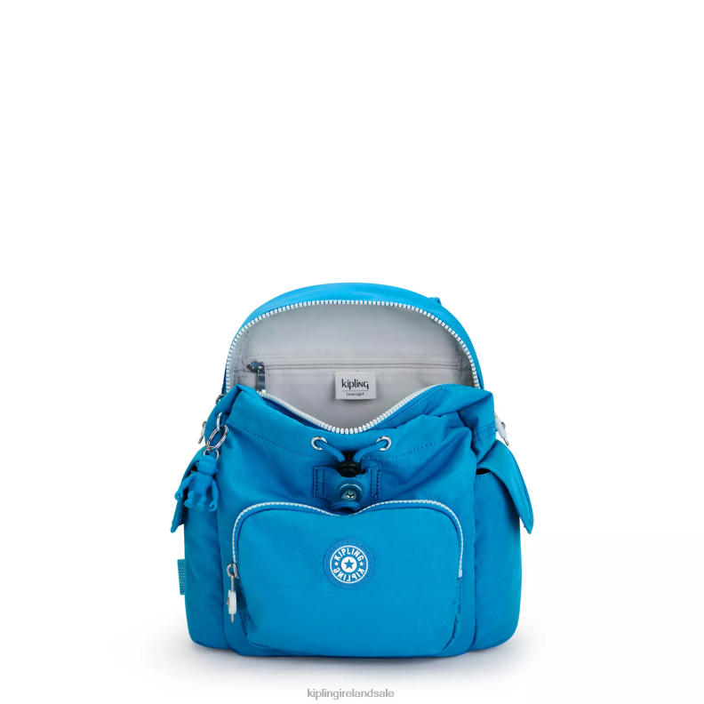 Mini Bags Eager Blue City Pack Mini Backpack Women Kipling J6TNX414
