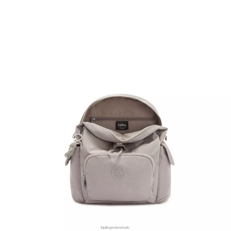 Mini Bags Grey Gris City Pack Mini Backpack Women Kipling J6TNX410