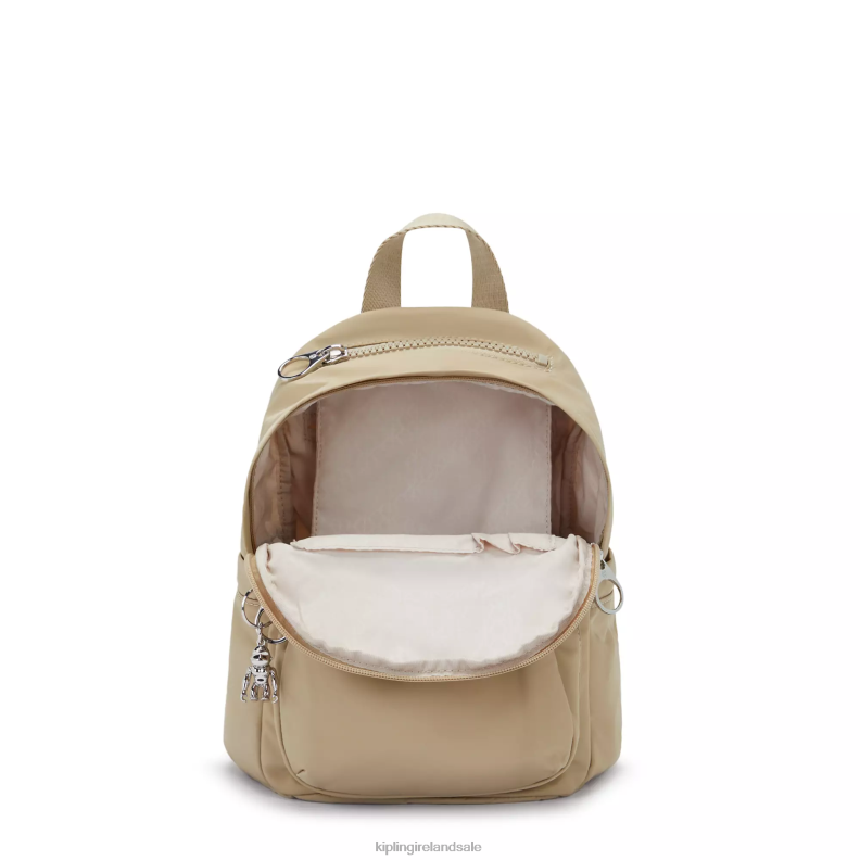 Mini Bags Natural Beige Delia Mini Backpack Women Kipling J6TNX368