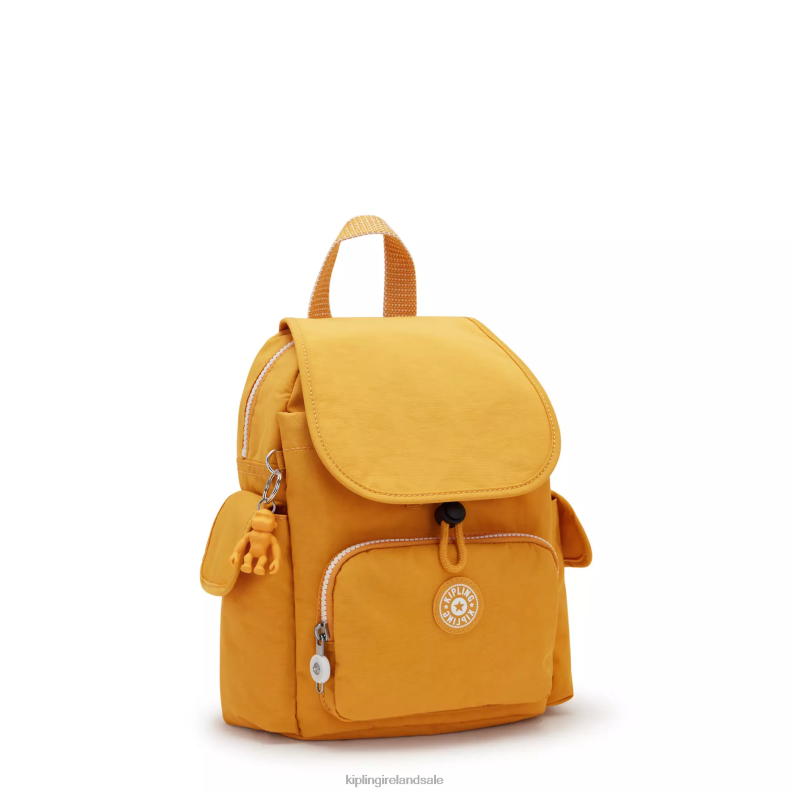 Mini Bags Rapid Yellow City Pack Mini Backpack Women Kipling J6TNX411