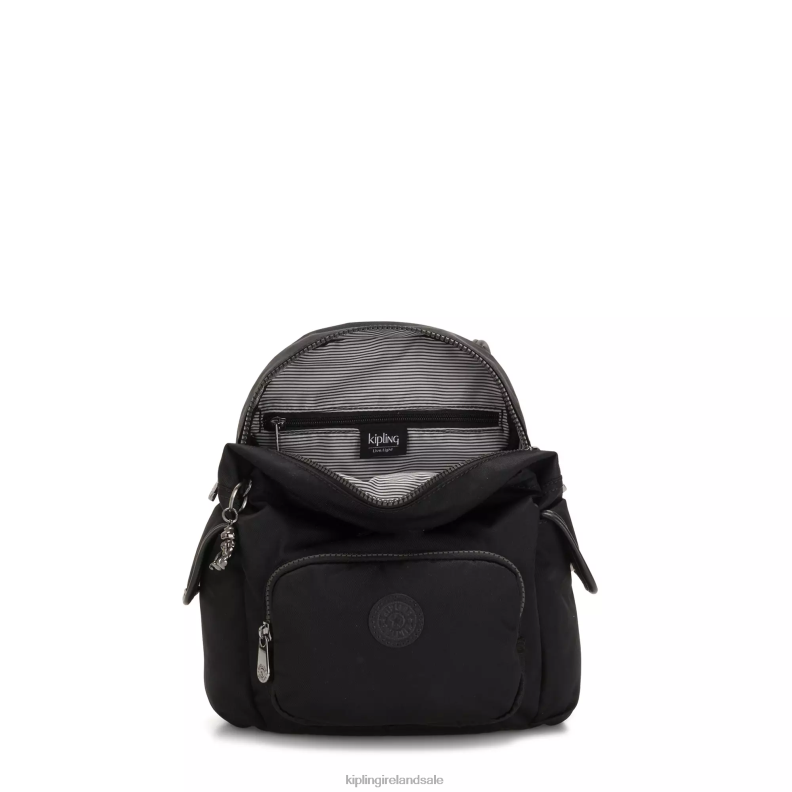 Mini Bags Rich Black City Pack Mini Backpack Women Kipling J6TNX395