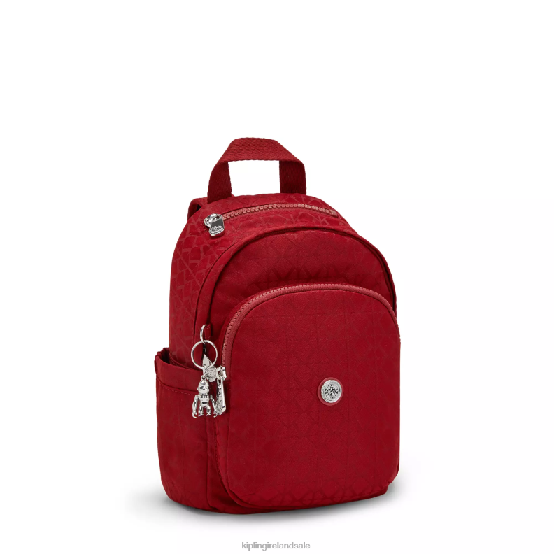 Mini Bags Signature Red Delia Mini Backpack Women Kipling J6TNX387