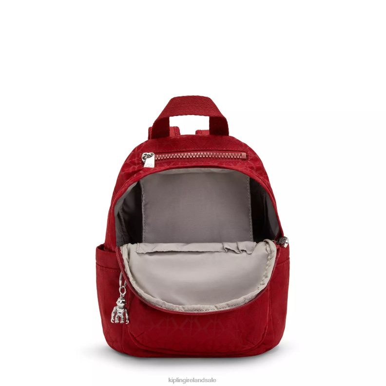 Mini Bags Signature Red Delia Mini Backpack Women Kipling J6TNX387