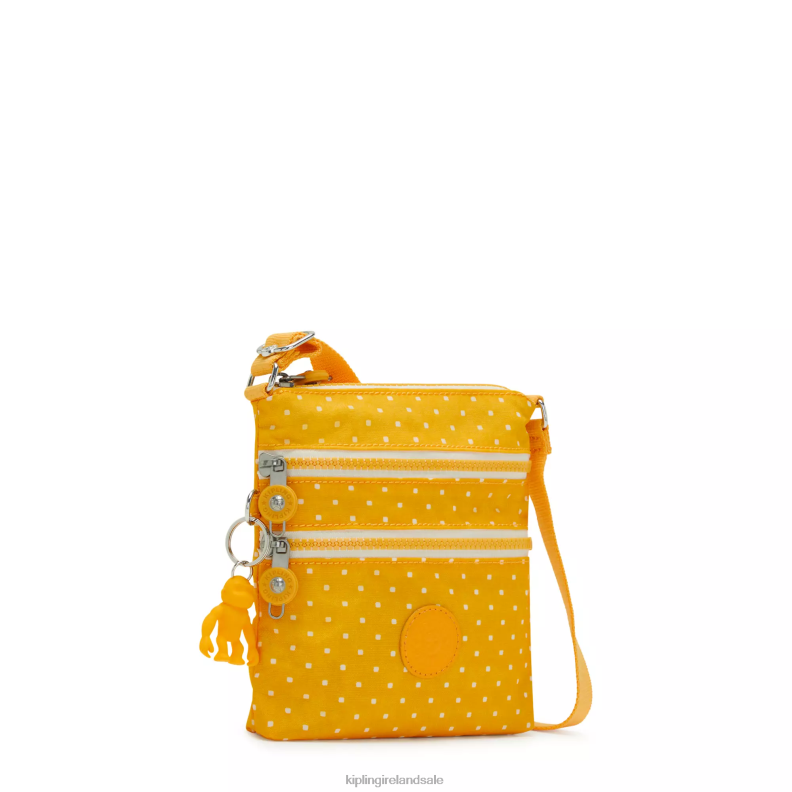Mini Bags Soft Dot Yellow Alvar Extra Small Printed Mini Bag Women Kipling J6TNX72