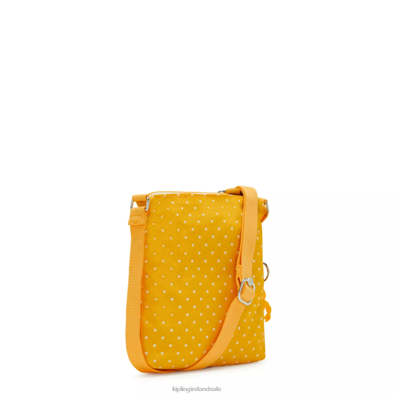 Mini Bags Soft Dot Yellow Alvar Extra Small Printed Mini Bag Women Kipling J6TNX72