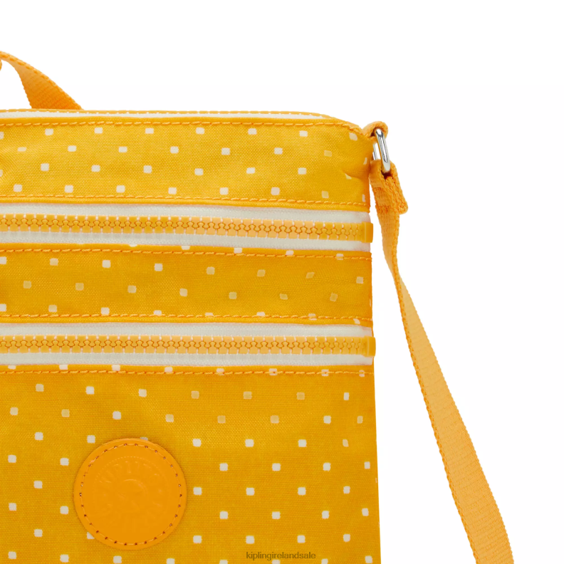 Mini Bags Soft Dot Yellow Alvar Extra Small Printed Mini Bag Women Kipling J6TNX72