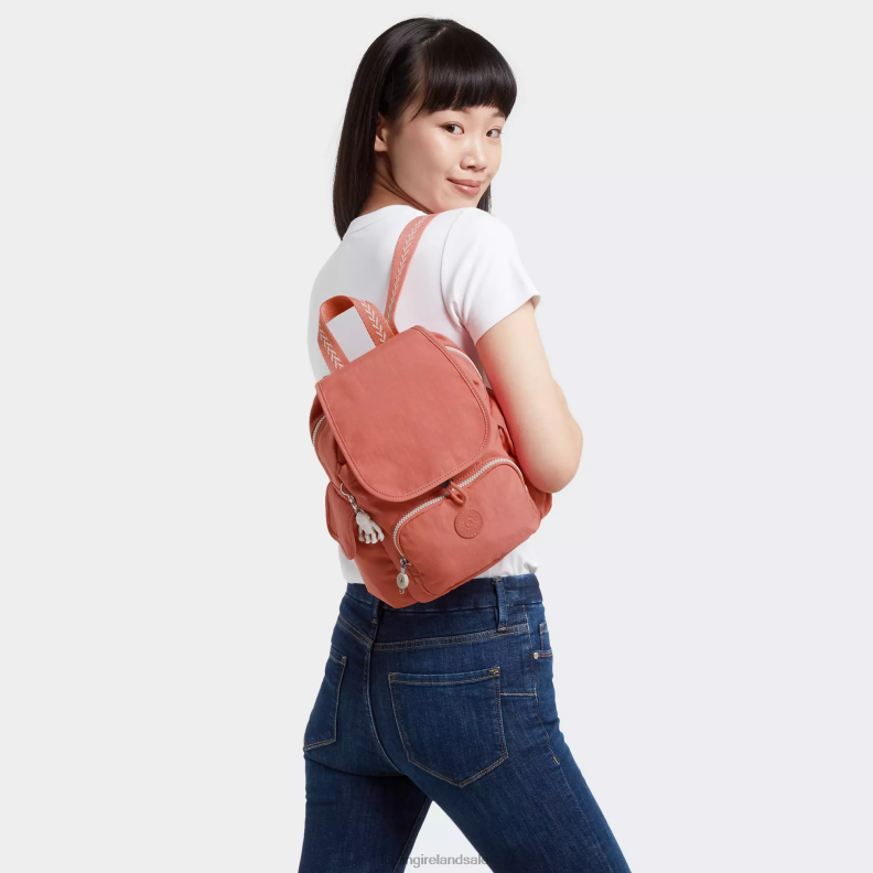 Mini Bags Vintage Pink City Pack Mini Backpack Women Kipling J6TNX416