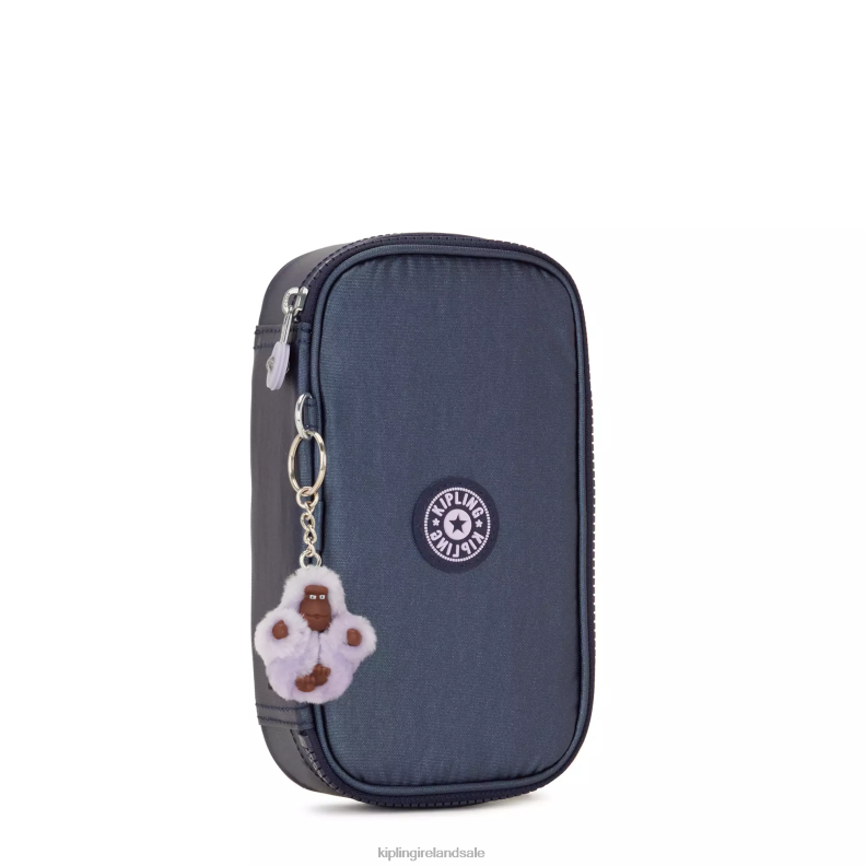 Pens  Pencil Cases Admiral Blue 50 Pens Metallic Case Women Kipling J6TNX599