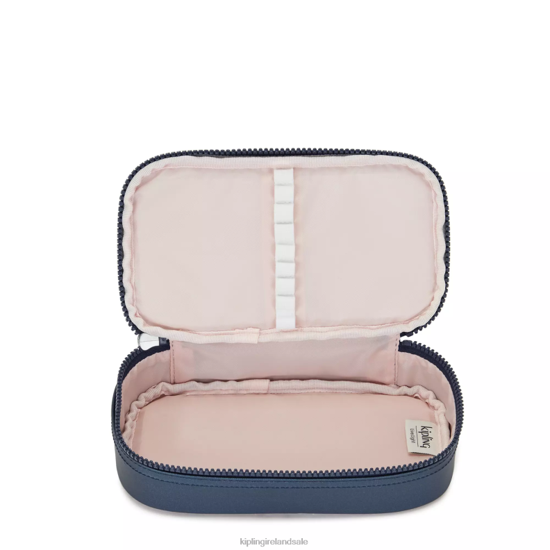 Pens  Pencil Cases Admiral Blue 50 Pens Metallic Case Women Kipling J6TNX599