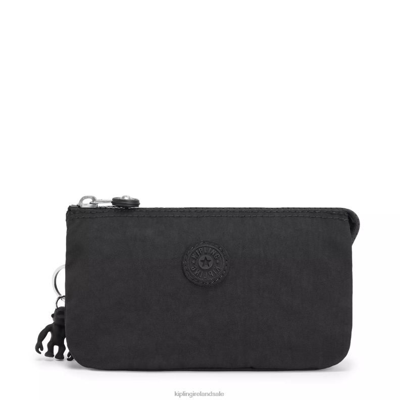Pouches Black Noir Creativity Large Pouch Women Kipling J6TNX535